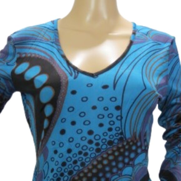 David Bitton Collection Long Sleeve Blouse - Picture 2 of 7